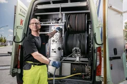 Saugbagger Ulm bei Saugbaggerarbeiten in Ulm